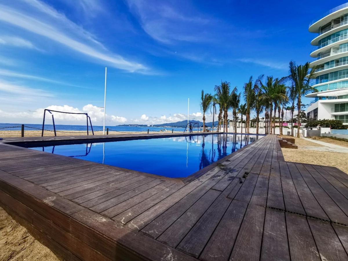 Nuevo Aria Ocean Departamento Moderno Frente Al Mar Leilighet Nuevo Vallarta Eksteriør bilde